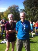 160917 Yorks Vets XC Jerry Watson Steve Webb M55.jpg